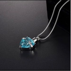 Cremation Urn Necklace for Ashes Always in My Heart Jewelry